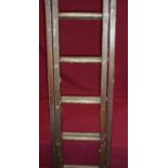 Set of extending British Rail ladders impressed mark BR (M)