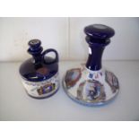 Pussers Rum Staffordshire porcelain ships style decanter The John Paul Jones US Navy Marine Corp (