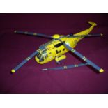 Large display style model of a Royal Air Force Sea King Search & Rescue Helicopter