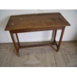 Early 20th C oak desk