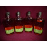 Four 70cl bottles of Bulleit Rye Frontier Whisky Small Batch (95) (4)