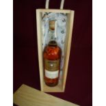 Wooden cased 70cl bottle of Aberlour Single Highland Malt Whisky Distilled in 1989