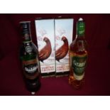 Grants 70cl Sherry Cask Finish No 2 Scotch Whisky, a Glenfiddich Aged 12 Years Special Reserve and