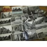 Extremely large collection of postcards including black & white photographic mostly landscape type