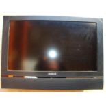 Two Humax flatscreen TVs with remote etc