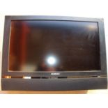 Two Humax flatscreen TVs with remote etc