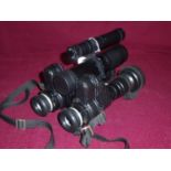 Strike Eagle Russian Army night vision binoculars in soft carry case
