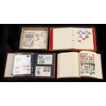 Property of a deceased estate - a small stamp collection, GB & Worldwide, in album & two files (3).