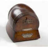 Property of a gentleman - a wooden cylinder musical box in the form of a barrel (see illustration).