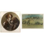 Property of a lady - two hunting prints including, W.T. Davey after William Barraud - 'The Fathers