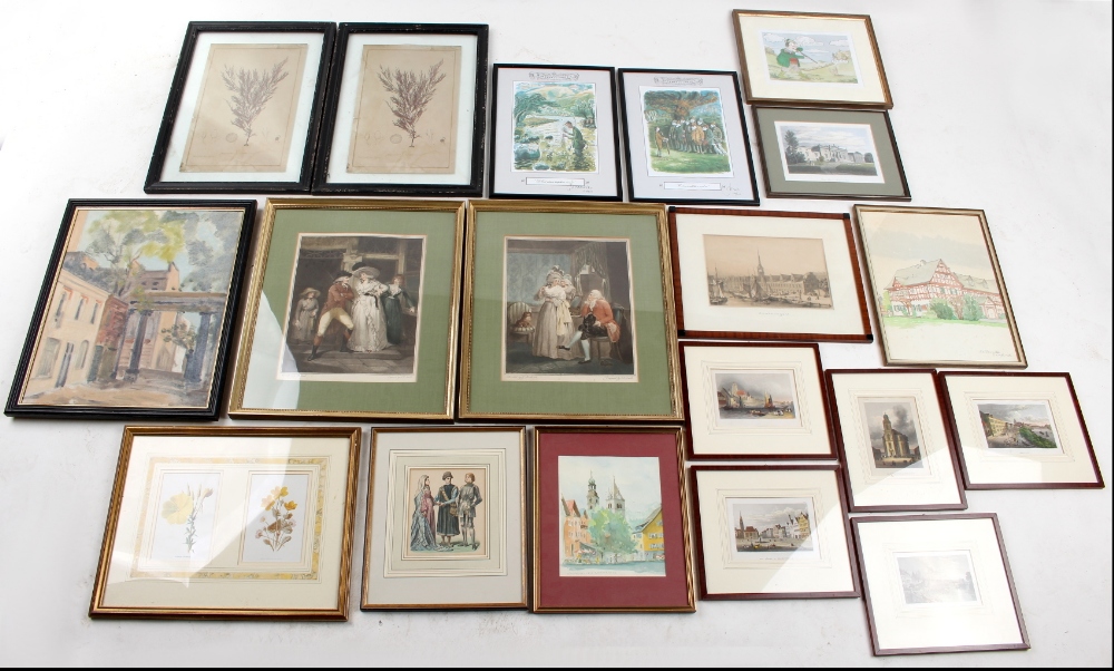 Property of a lady of title - a quantity of assorted pictures & prints (a lot).