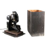 Property of a lady - a Zeiss Ikon 16mm projector, circa 1930, in original wooden case (see