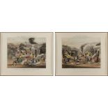 Property of a deceased estate - Henry Alken - 'A VIEW IN WHITE CHAPEL ROAD 1830' and 'A VIEW IN