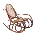 Property of a deceased estate - an early 20th century bentwood rocking chair (see illustration).