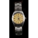 Property of a lady - a late 1950's gentleman's Tudor Rolex Prince Oysterdate 34 Rotor Self Winding
