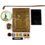 Property of a deceased estate - a quantity of collector's items including an early 20th century J.