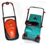 Property of a deceased estate - a Flymo Easi Glide 300 lawnmower; together with a Bosch ALR 900 lawn