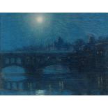 Property of a deceased estate - H.J. Wooller (early 20th century British) - CHARING CROSS BRIDGE AND