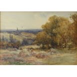 Property of a gentleman - M. Hinchliffe (late 19th / early 20th century) - LANDSCAPE WITH FIGURES