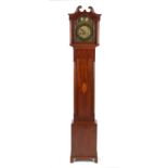 Property of a lady - a small George III mahogany 8-day striking longcase clock, circa 1815, with