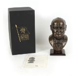 Property of a lady - Peter Close (20th century British) - WINSTON CHURCHILL - a limited edition cold