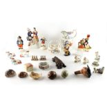 Property of a lady - a quantity of assorted ceramics including Victorian Staffordshire figures (a