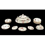 Property of a lady - an early 19th century ironstone Japan pattern 25-piece part dinner service,