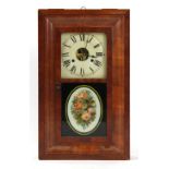 Property of a gentleman - a 19th century American walnut cased shelf clock by Seth Thomas,