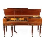 Property of a gentleman - musical instrument - an early 19th century George III Irish mahogany &