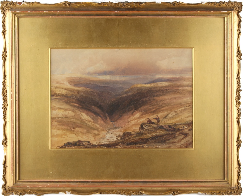 Property of a gentleman - Anthony Vandyke Copley Fielding (1787-1855) - 'NORTH WALES', FIGURES IN