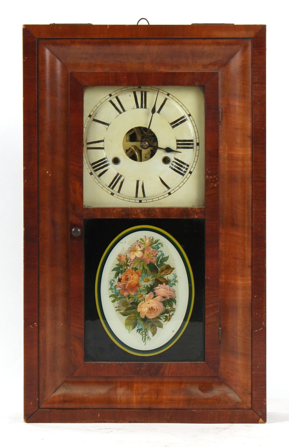Property of a gentleman - a 19th century American walnut cased shelf clock by Seth Thomas,