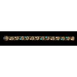 A 14ct yellow gold turquoise & pearl link bracelet, with alternating horizontal & vertical pierced