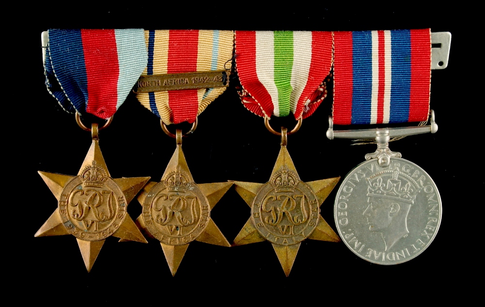 Property of a lady - a group of four Second World War military medals comprising 1939-45 Star,