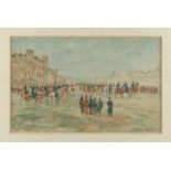 Property of a deceased estate - Henri Lafarge de Gaillard (19th century) - LANCERS MARCH PAST, A