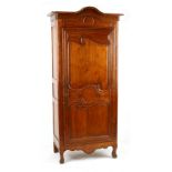 Property of a gentleman - a late 18th / early 19th century French cherrywood bonnetiere, 37.4ins. (