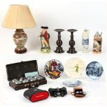 Property of a gentleman - a quantity of assorted items including a late 19th / early 20th century '