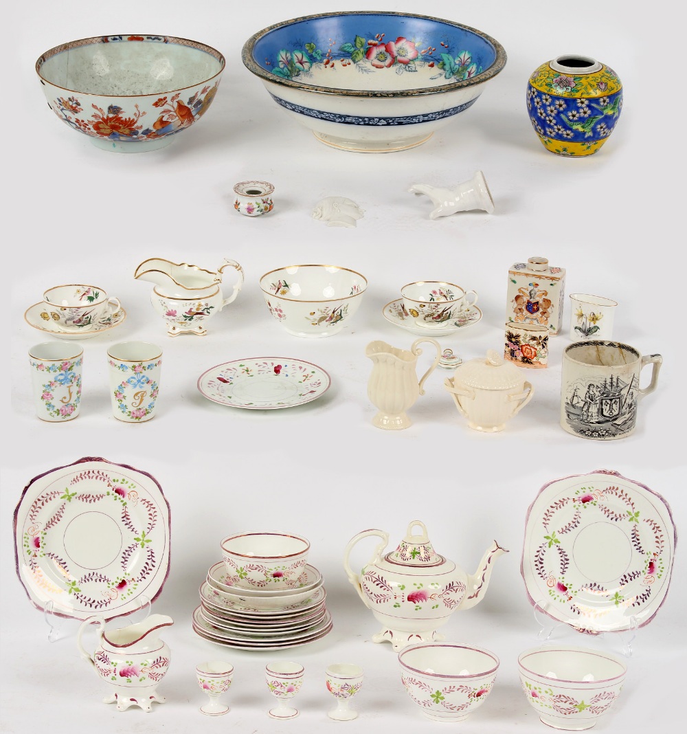 Property of a deceased estate - a quantity of assorted ceramics including an18th century Chinese