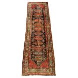 Property of a gentleman - an unusual Sarab runner, early 20th century, reduced in length, 120 by