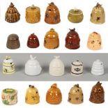 Property of a gentleman - twenty ceramic honey pots, various makers (20) (see illustration).