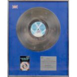 Property of a gentleman - rock & pop - Electric Light Orchestra (E.L.O.) - a framed & glazed