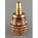 Property of a gentleman - Gabriel Argy-Rousseau (French, 1885-1953) - a pate de verre oil lamp, with