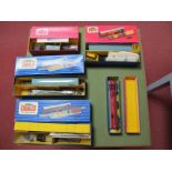 Two Hornby Dublo Three Rail T.P.O Mail Van Sets, Hornby Dublo two rail T.P.O mail van set, Hornby