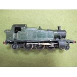 A 'OO' Scale 2-6-2 Tank Locomotive, with Romford chassis. Possibly white metal kit based.