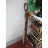 Five Walking Sticks, ladies parasol and an Australian example.(5)