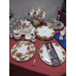 Royal Albert 'Old Country Roses' Table Ware of Approximately 30 Pieces, all first quality comprising