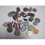 A Collection of Over Twenty Five Commemorative Medallions, (mostly early XX Century)