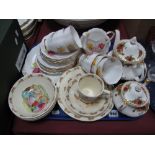 A Royal Doulton 'Bunnykins' Nursery Ware, Royal Standard 'Harmony teaware, Royal Albert Old