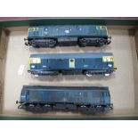Three 'OO' Scale Model Locomotives, by Hornby and Lima.