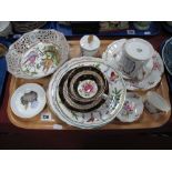 Worcester, Bavaria, Derby, Aynsley and other ceramics:- One Tray