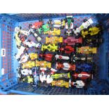 A Collection of Approximately Thirty-Five Modern F1 Diecast Racing Cars, by Matchbox, Corgi Juniors,